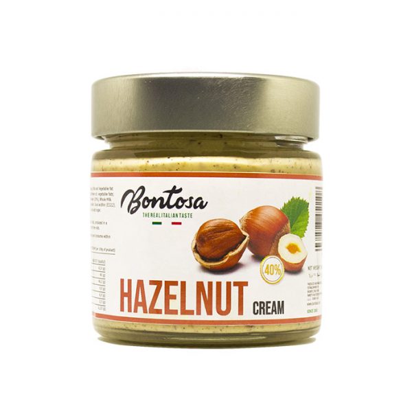 Bontosa Spreadable Hazelnut Sweet Cream منتجات ايطالية كريم البندق Bontosa