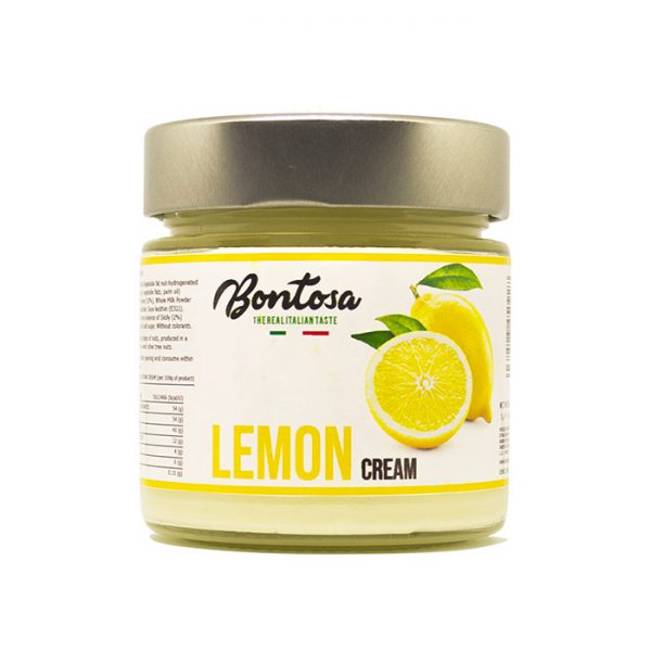 Italian Spreadable Lemon Sweet Cream Bontosa كريمة الليمون